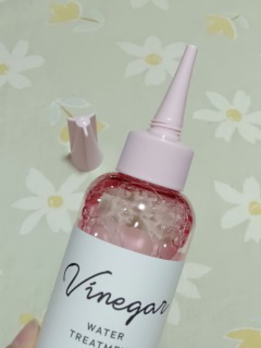 ウォータートリートメント/ビネガーデン/洗い流すヘアトリートメントを使ったクチコミ(2枚目)