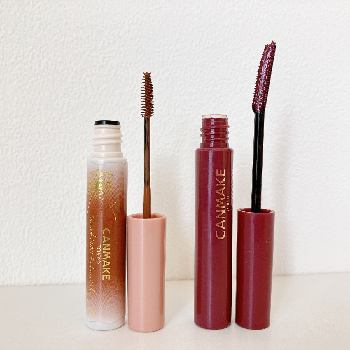 スマートミニアイブロウカラー 01 いつものブラウン/キャンメイク/眉マスカラを使ったクチコミ（3枚目）