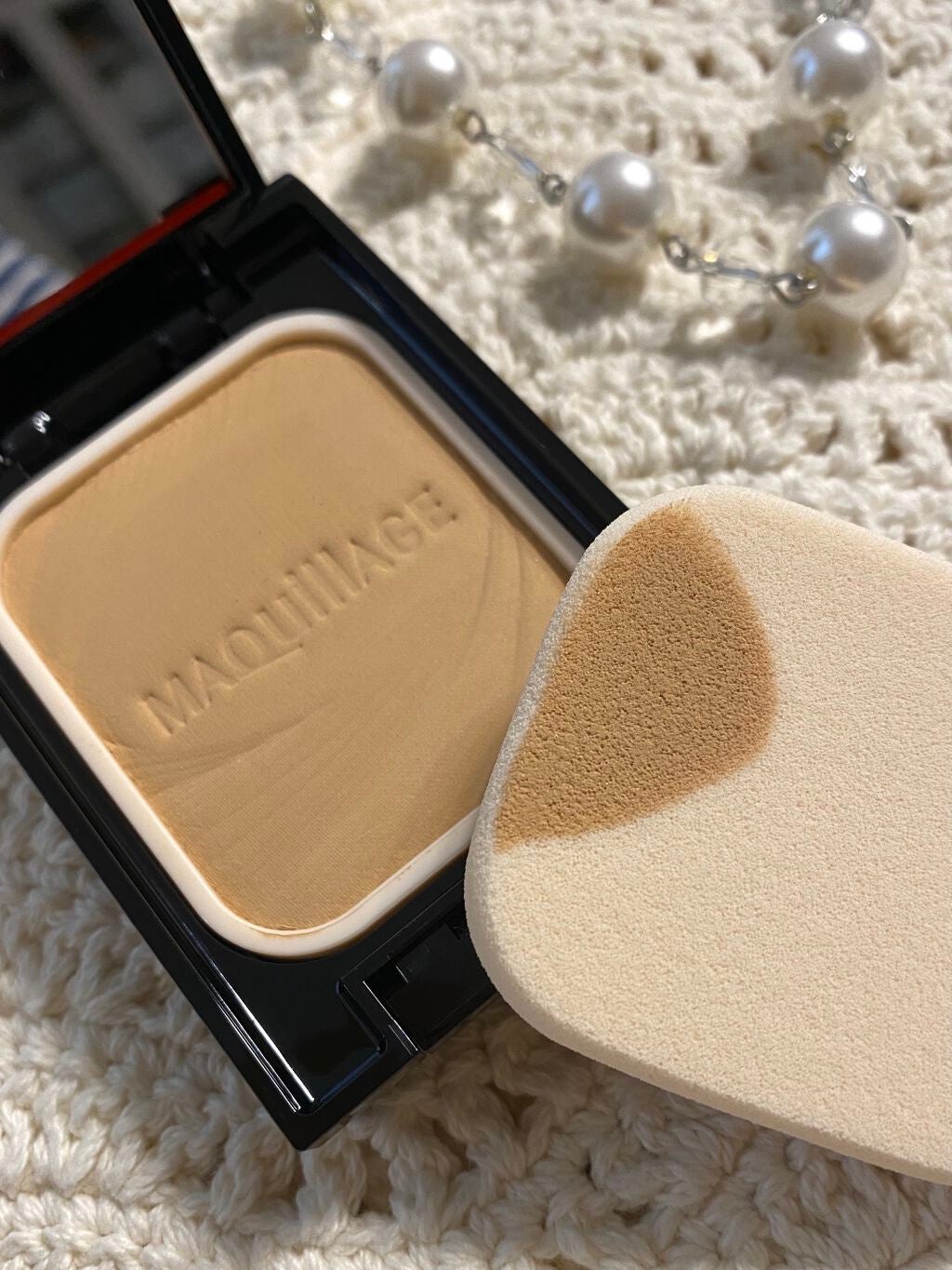 ドラマティックパウダリー EX/マキアージュ/パウダーファンデーションを使ったクチコミ(4枚目)