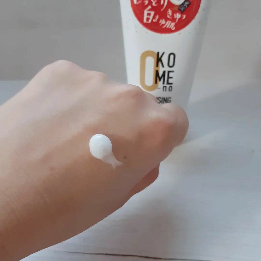 おこめの洗顔クリーム /米屋のまゆちゃん/洗顔フォームを使ったクチコミ(4枚目)