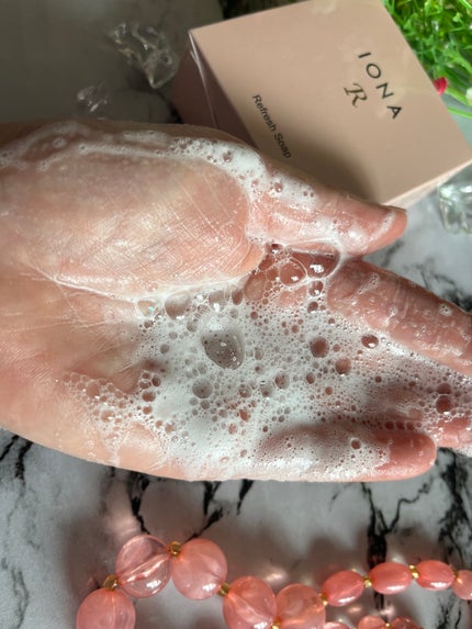 イオナR リフレッシュソープ/イオナR (イオナアール)/洗顔石鹸を使ったクチコミ(2枚目)