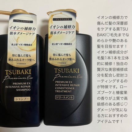 プレミアムEX インテンシブリペア <シャンプー>/コンディショナー<ヘアトリートメント> /TSUBAKI/市販シャンプーを使ったクチコミ(2枚目)
