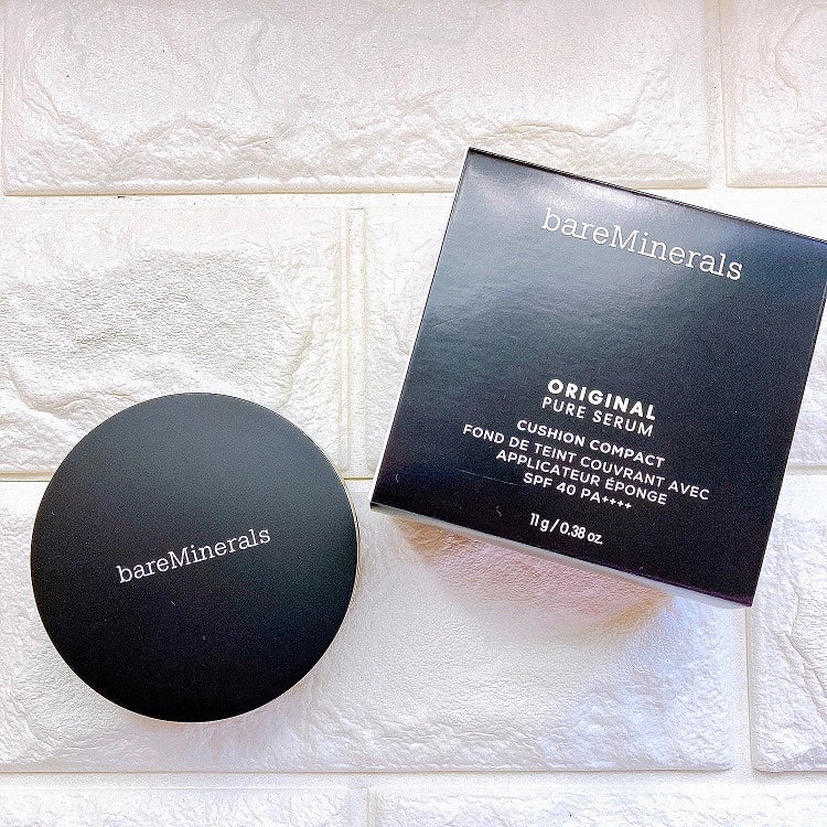 オリジナル ピュア セラム カバーアップ クッション/bareMinerals/クッションファンデーションを使ったクチコミ(10枚目)