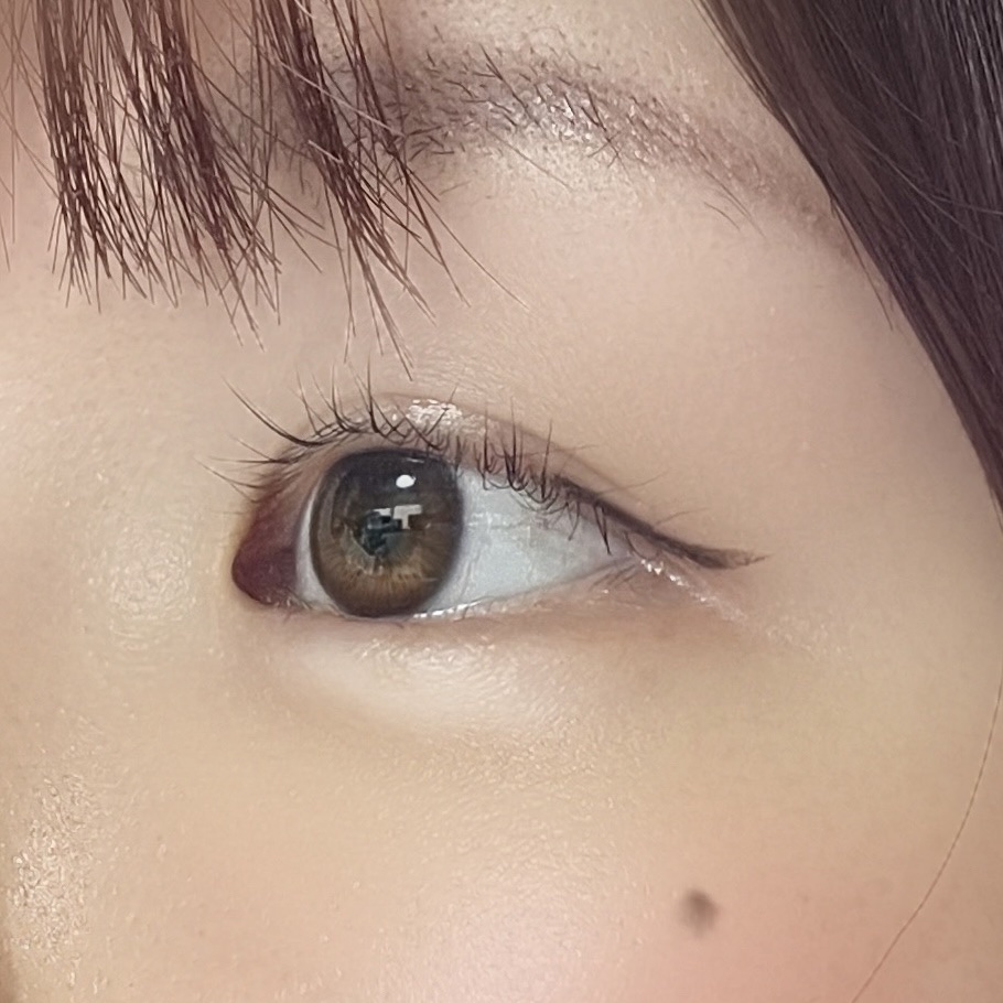 ベルベットライナー/LUMIURGLAS/リキッドアイライナーを使ったクチコミ（3枚目）