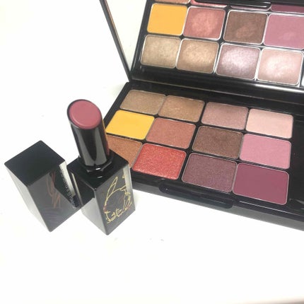ルージュ アンリミテッド ラッカーシャイン<2019年クリスマスコフレ限定>/shu uemura/口紅を使ったクチコミ(2枚目)
