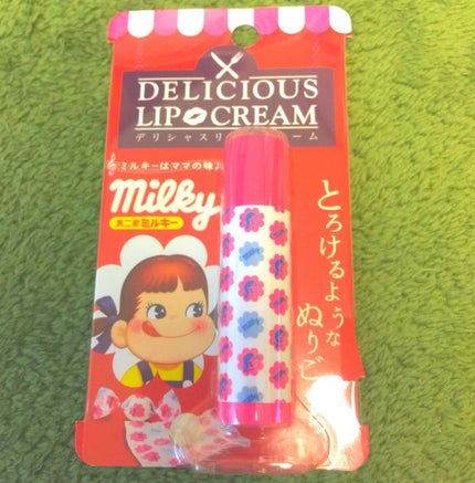 デリシャスリップクリーム ミルキー/デリシャスリップクリーム/リップクリームを使ったクチコミ(3枚目)