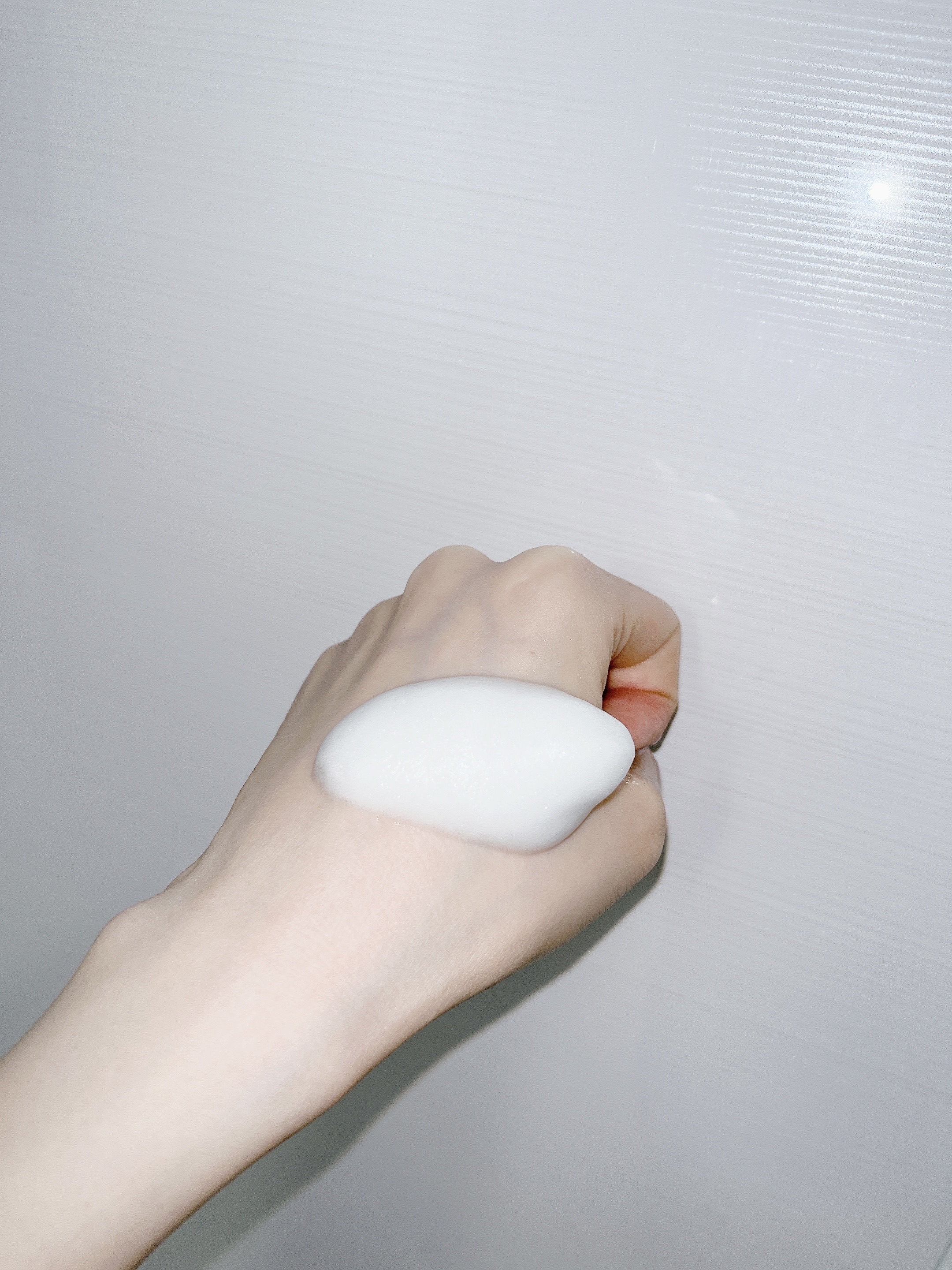 無添加 泡の洗顔せっけん/ミヨシ/泡洗顔を使ったクチコミ（2枚目）