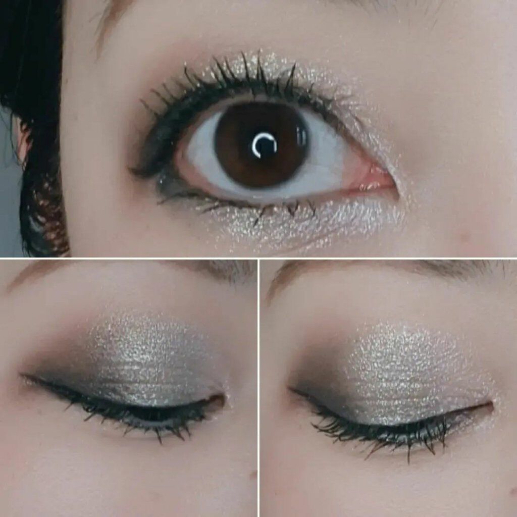 スターリットダイアモンドパウダー/MAKE UP FOR EVER/単色アイシャドウを使ったクチコミ（3枚目）