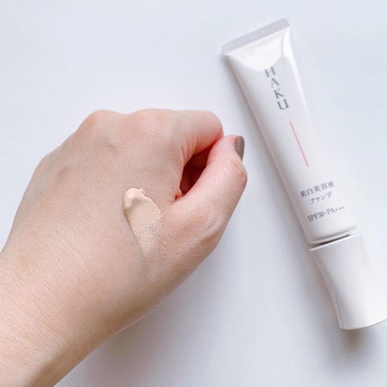 薬用 美白美容液ファンデ/HAKU/クリーム・エマルジョンファンデーションを使ったクチコミ(2枚目)