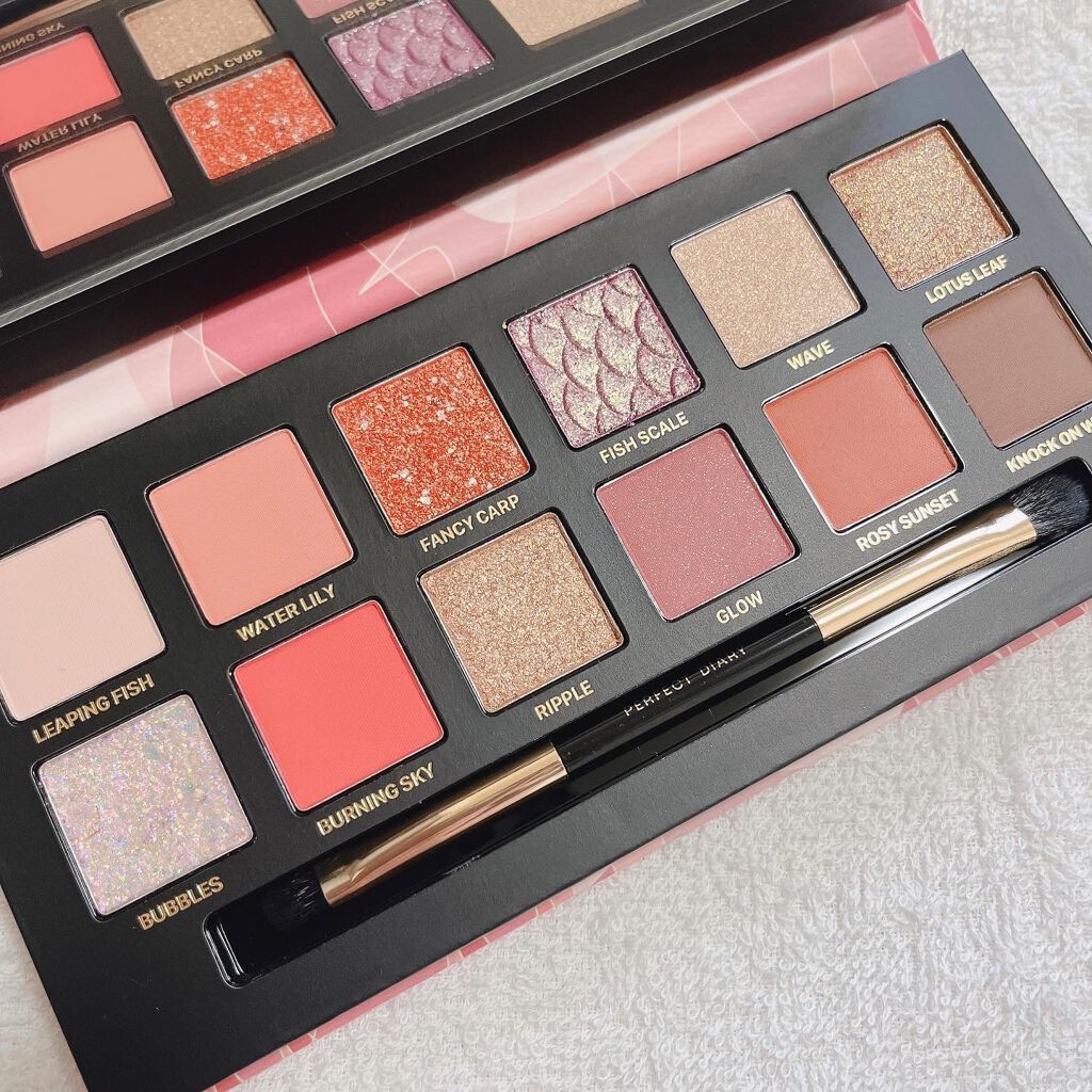 エクスプローラ12色 動物アイシャドウパレット/PERFECT DIARY/アイシャドウパレットを使ったクチコミ（2枚目）