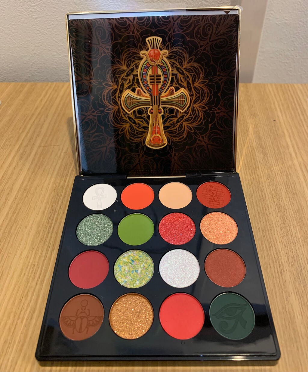 大英博物館 エジプトシリーズ アイシャドウパレット/ZEESEA/アイシャドウパレットを使ったクチコミ(3枚目)