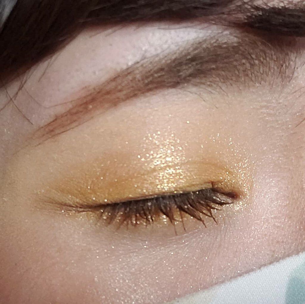 プレスド アイシャドー（レフィル） M ソフトベージュ 828 B/shu uemura/単色アイシャドウを使ったクチコミ（2枚目）