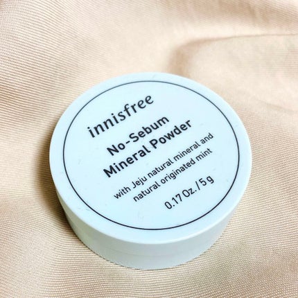 ノーセバム ミネラルパウダー/innisfree/ルースパウダーを使ったクチコミ(1枚目)