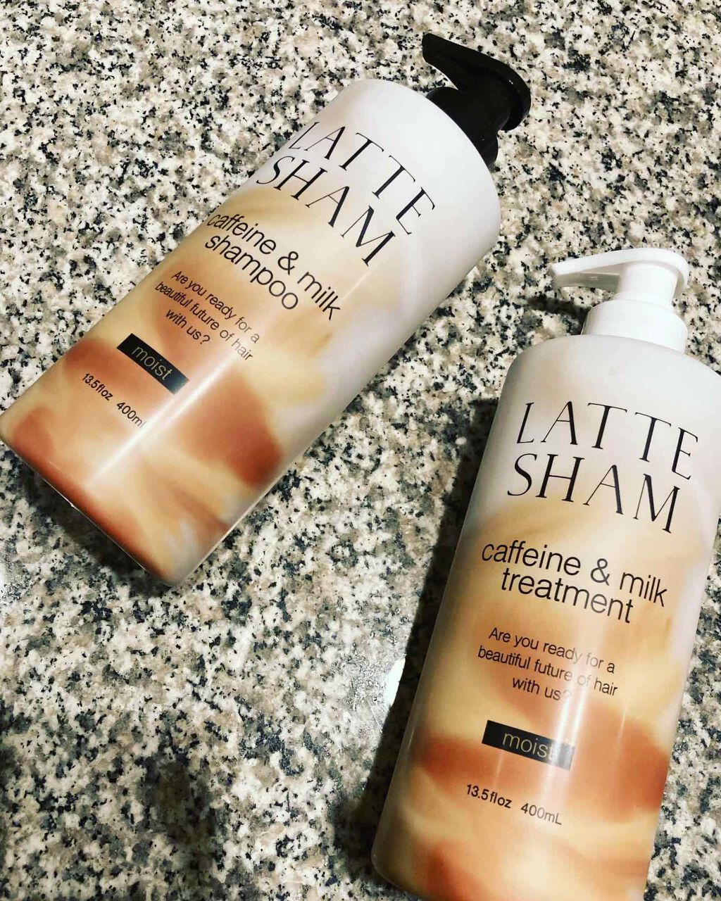 モイストシャンプー/モイストトリートメント/LATTE SHAM/市販シャンプーを使ったクチコミ(1枚目)