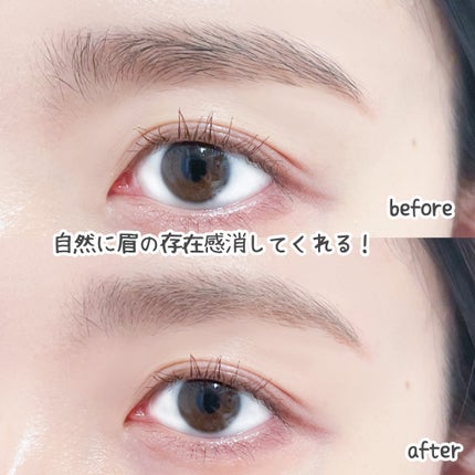 ハンオールブロウカラ/rom&nd/眉マスカラを使ったクチコミ(5枚目)