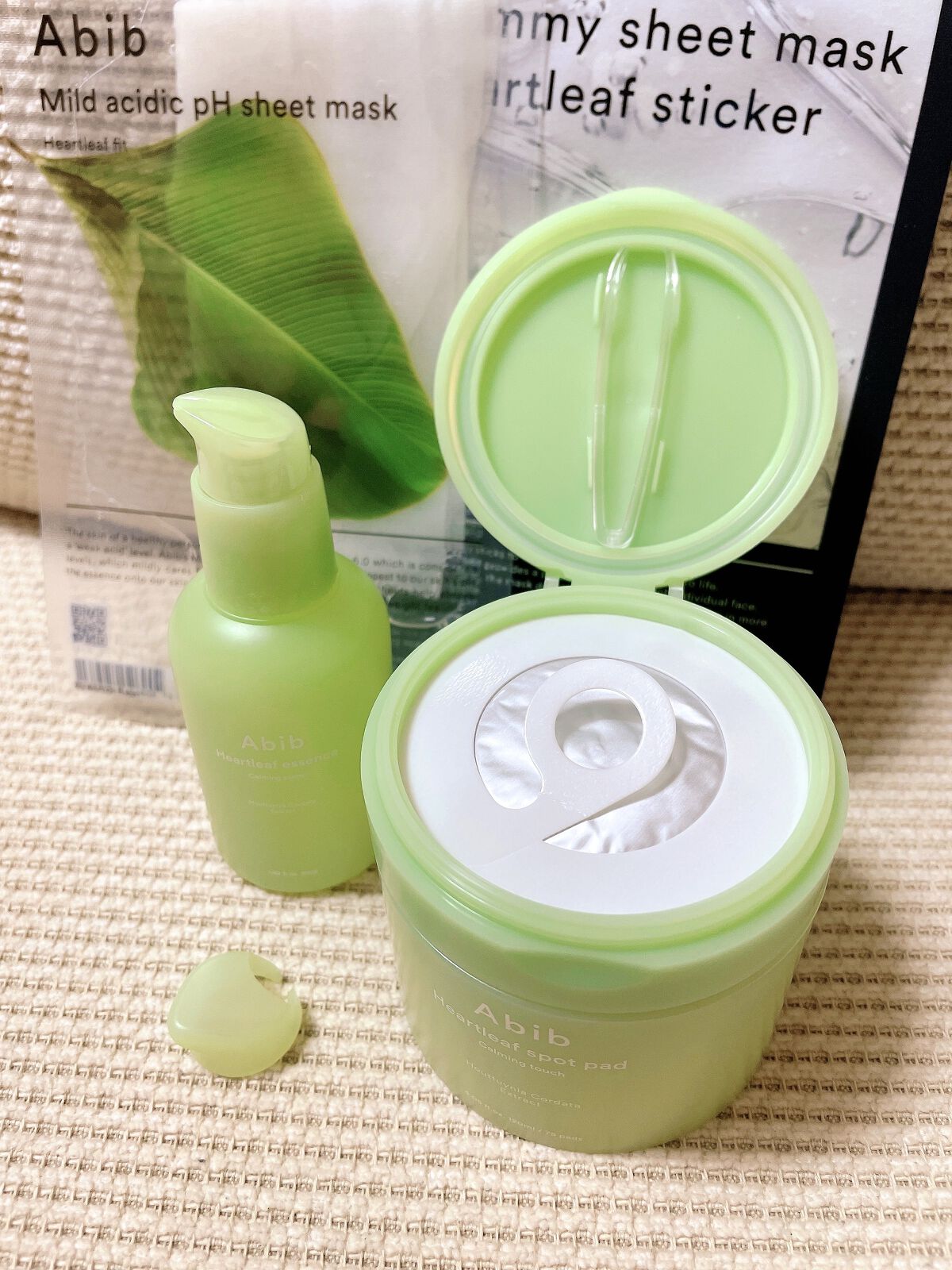 ドクダミ エッセンス カーミングポンプ/Abib /美容液を使ったクチコミ（2枚目）