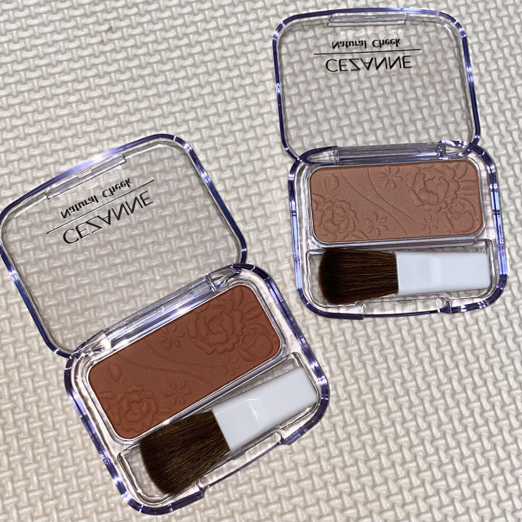 ナチュラル チークN/CEZANNE/パウダーチークを使ったクチコミ（1枚目）