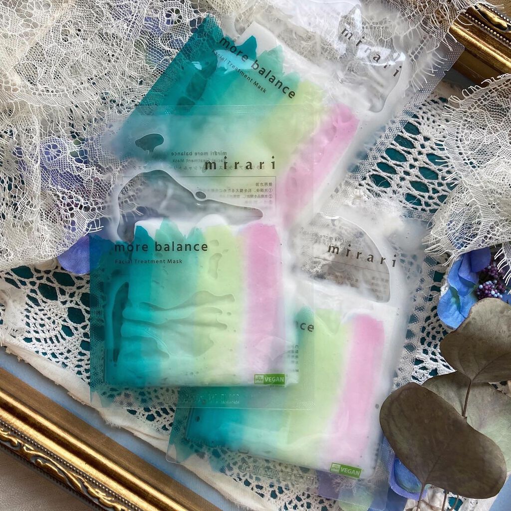 more balance Facial Treatment Mask/mirari/シートマスク・パックを使ったクチコミ（2枚目）