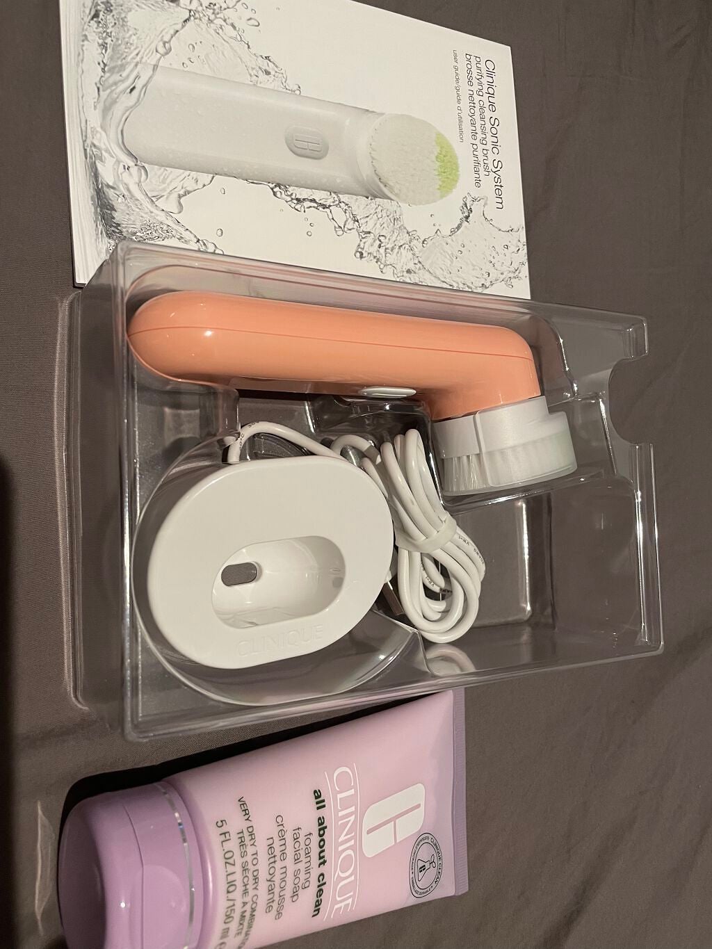 ソニック システム ピュリファイング クレンジング ブラシ/CLINIQUE/美顔器・マッサージを使ったクチコミ(4枚目)