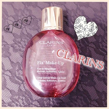 フィックス メイクアップ/CLARINS/ミスト状化粧水を使ったクチコミ（1枚目）