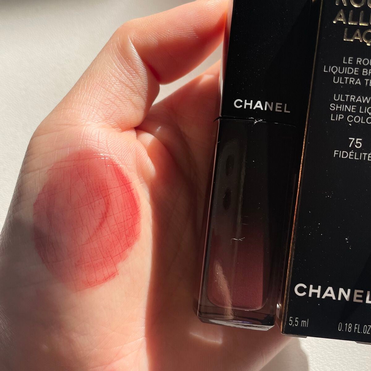 ルージュ アリュール ラック/CHANEL/口紅を使ったクチコミ(3枚目)