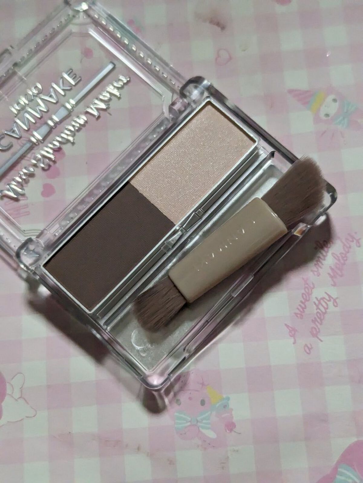 ノーズシャドウメーカー 02 グレイッシュピンク/キャンメイク/ハイライト・シェーディングを使ったクチコミ（3枚目）