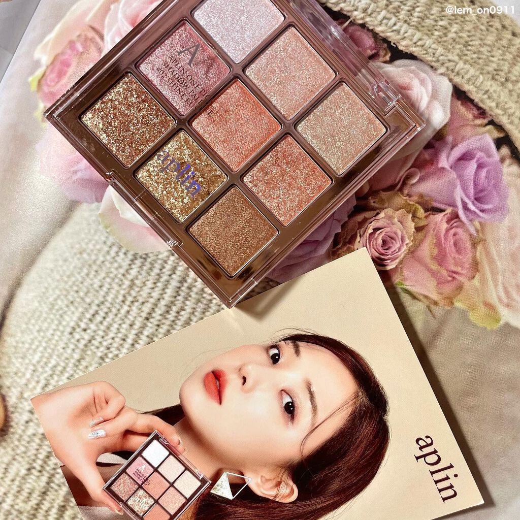 ワンピックアイシャドウパレット/APLIN/アイシャドウパレットを使ったクチコミ(5枚目)