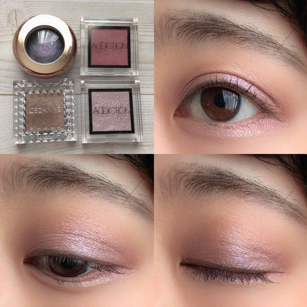 シングルカラーアイシャドウ/CEZANNE/単色アイシャドウを使ったクチコミ（3枚目）