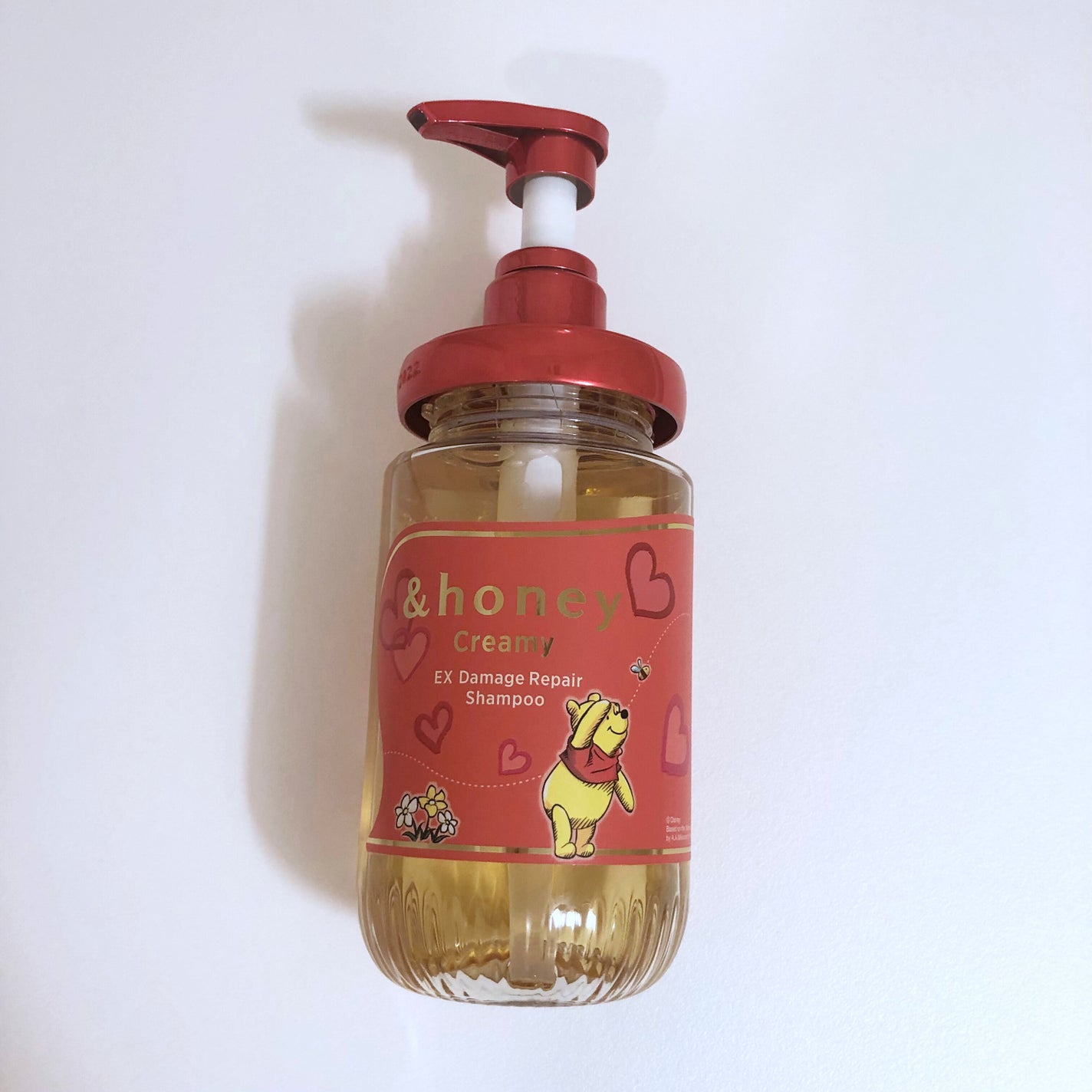 クリーミー EXダメージリペア シャンプー&ヘアトリートメント ペアセット/プーさん/&honey/シャンプー・コンディショナーを使ったクチコミ(3枚目)