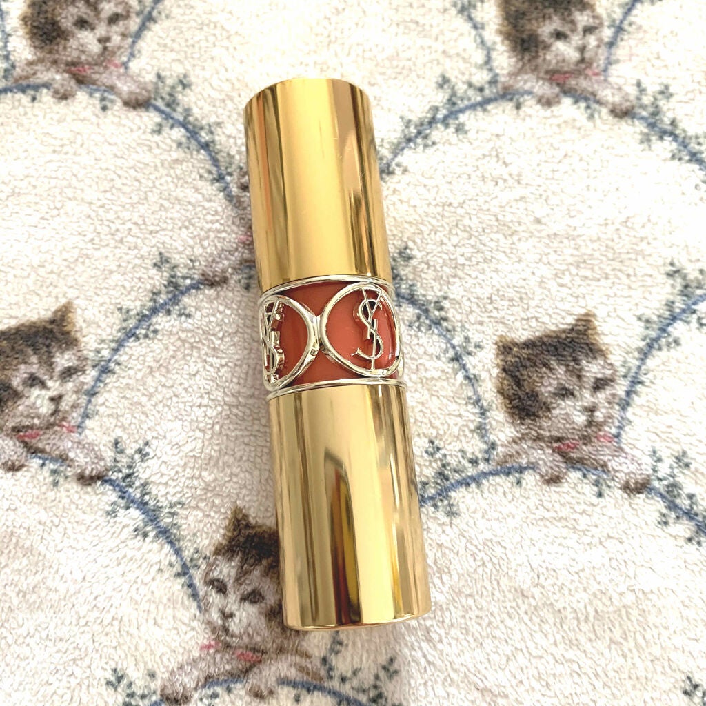 ルージュ ヴォリュプテ シャイン/YVES SAINT LAURENT BEAUTE/口紅を使ったクチコミ(1枚目)