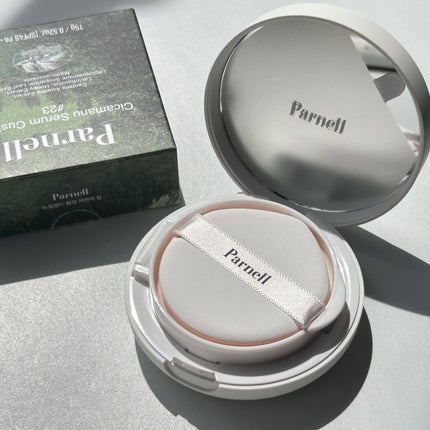 シカマヌ セラム クッションファンデ/parnell/クッションファンデーションを使ったクチコミ(3枚目)