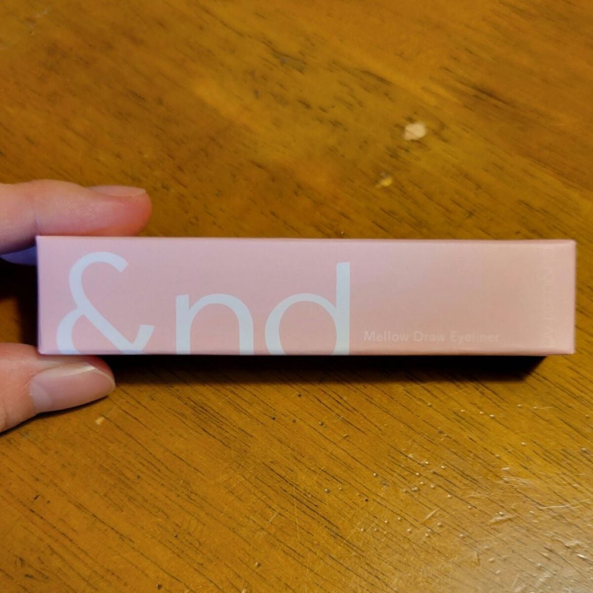 メロウドローアイライナー/&nd by rom&nd/リキッドアイライナーを使ったクチコミ(2枚目)