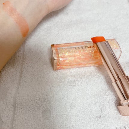 シャララスノーボールリップバーム/CORINGCO/口紅を使ったクチコミ(3枚目)