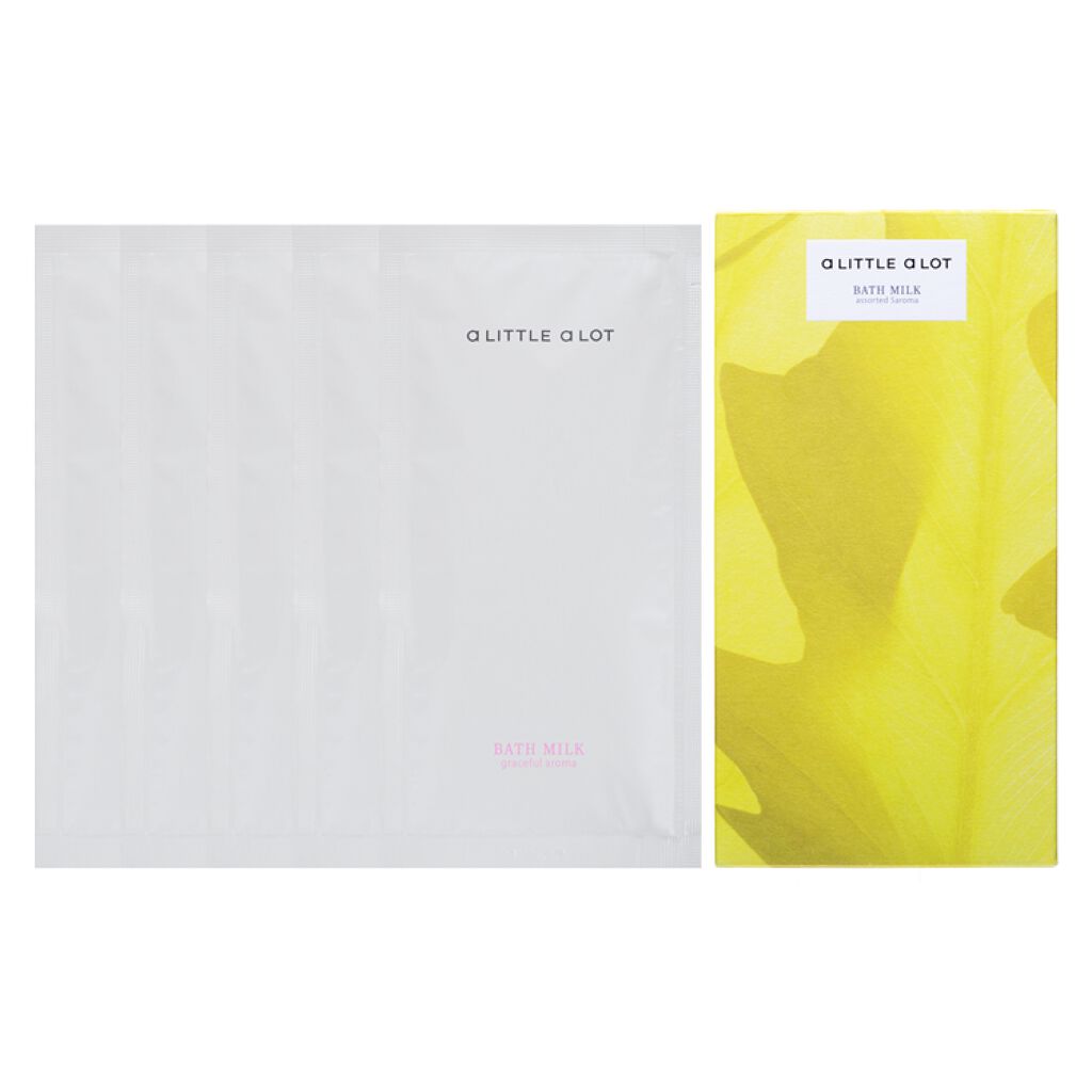 ア リトル ア ロット バスミルク(アソート5種) a LITTLE a LOT(ア リトル ア ロット)