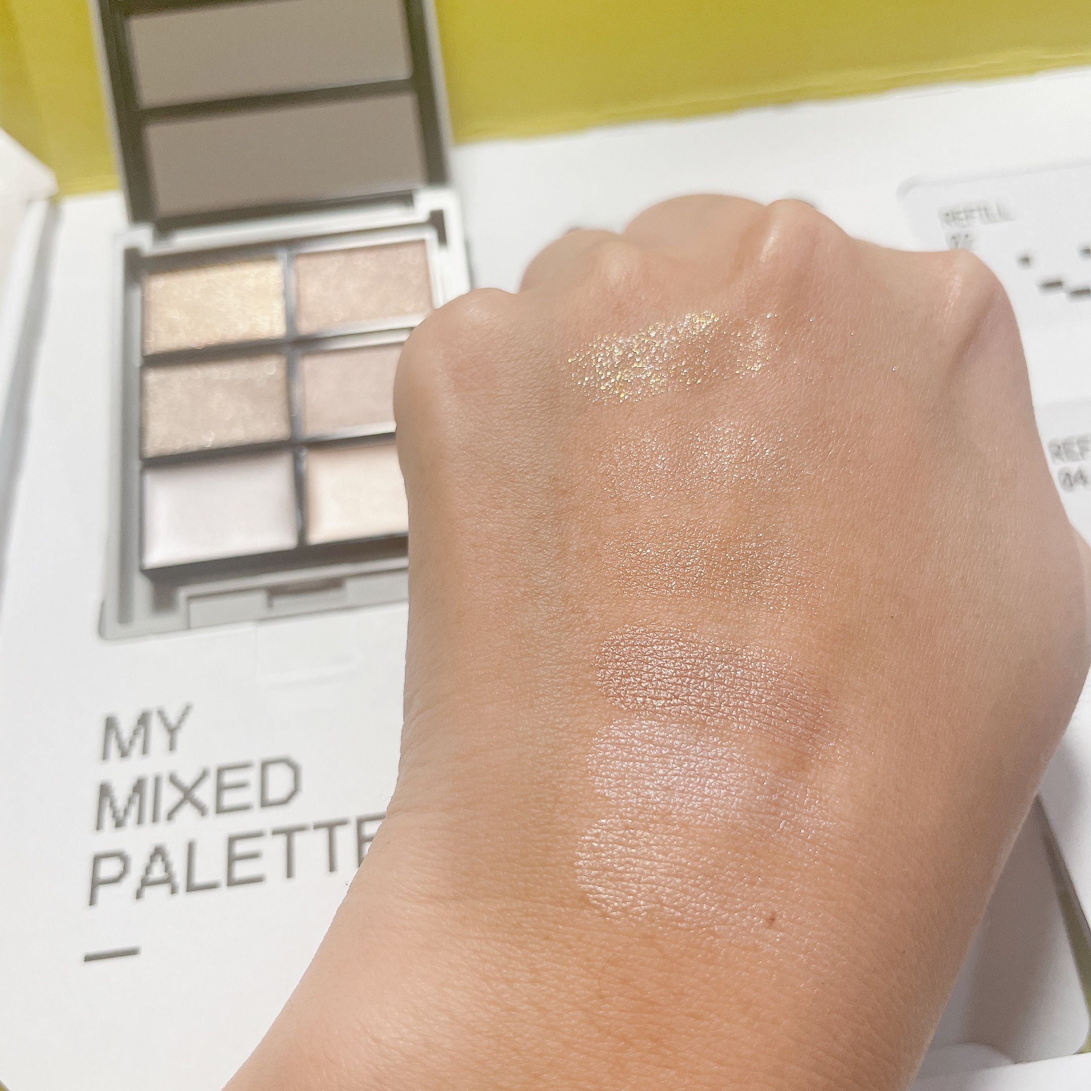 MY MIXED PALETTE 6色カスタムパレット/MN/マルチパレットを使ったクチコミ（3枚目）