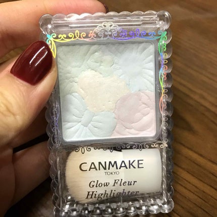 グロウフルールハイライター/キャンメイク/パウダーハイライトを使ったクチコミ(1枚目)