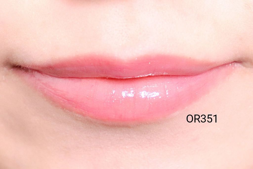 ウオータリールージュ/マキアージュ/リップグロスを使ったクチコミ(2枚目)