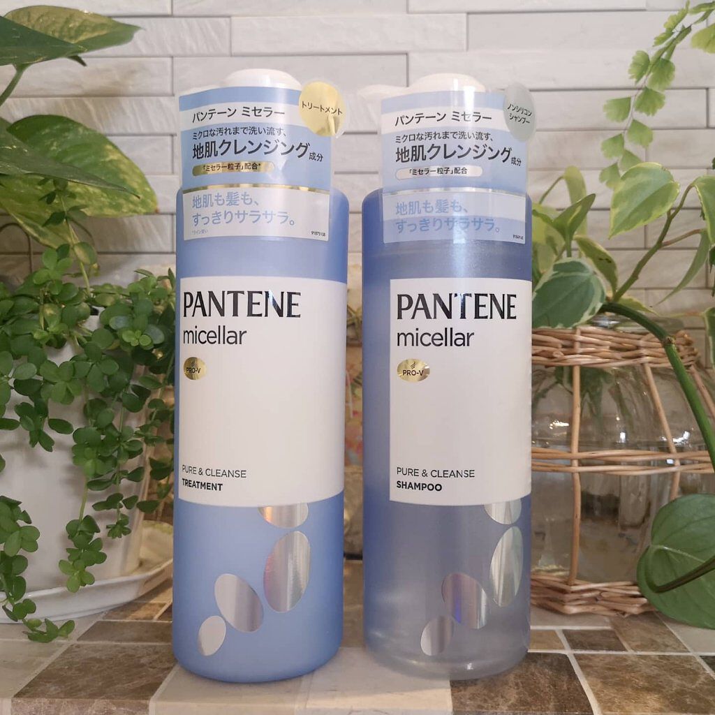 ミセラーシリーズ ピュア＆クレンズ シャンプー／トリートメント/パンテーン/市販シャンプーを使ったクチコミ（1枚目）