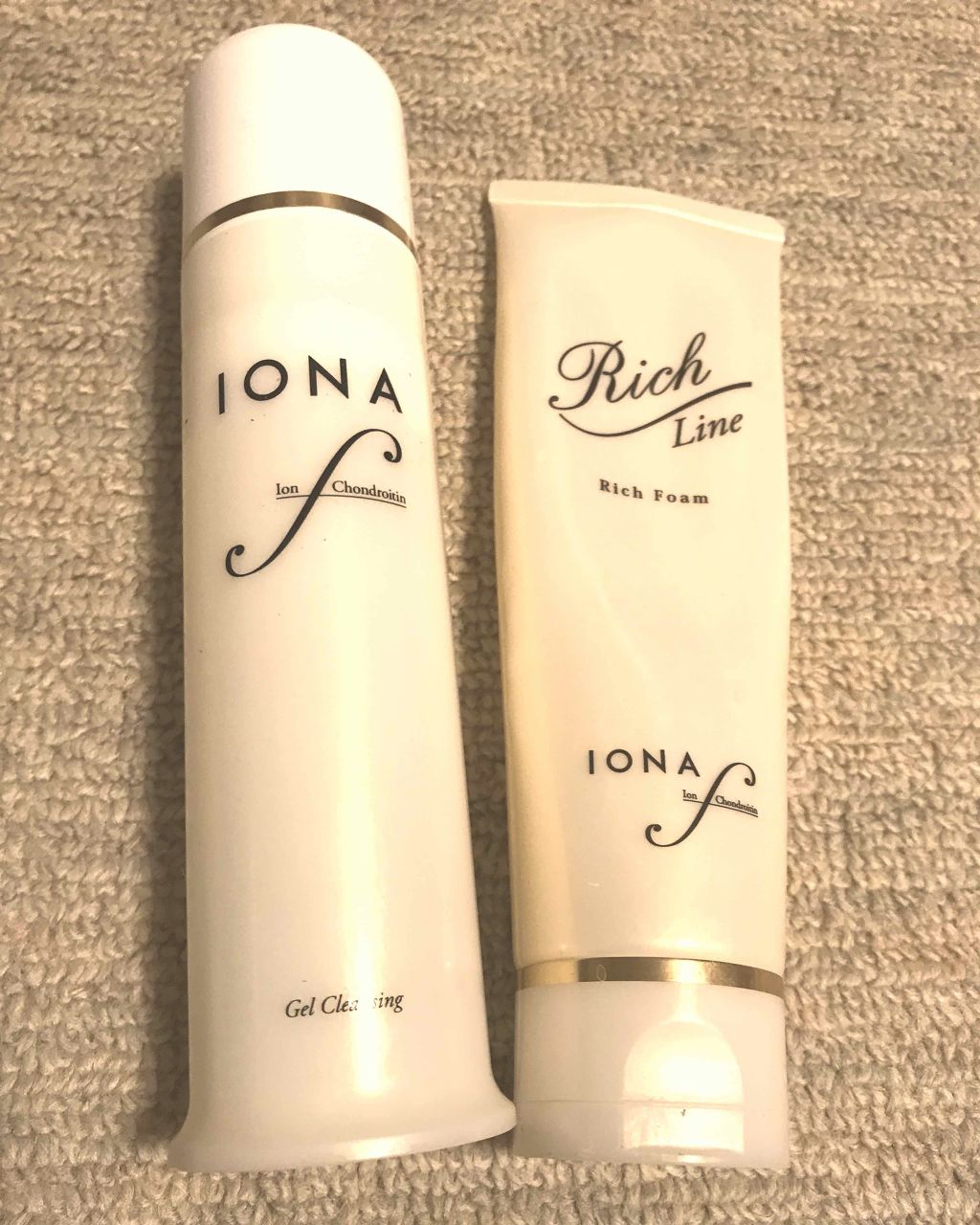 IONA フェイシャル  フォームのクチコミ「幅広い年代に使われているイオナ。
毛穴が気になっていたのですが
イオナのクレンジングと洗顔料を.....」（1枚目）