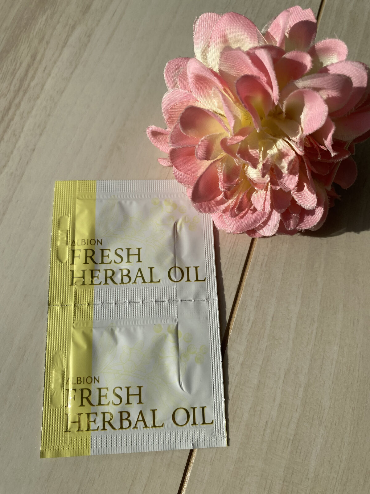 フレッシュハーバルオイル/ALBION/フェイスオイルを使ったクチコミ（2枚目）