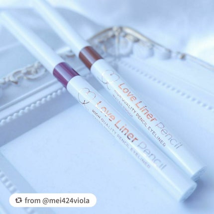 クリームフィットペンシル<アイライナー>/ラブ・ライナー/ペンシルアイライナーを使ったクチコミ(2枚目)