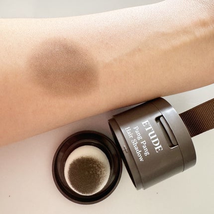 ポンポンヘアシャドウ/ETUDE/シェーディングを使ったクチコミ(6枚目)