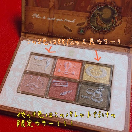 ナイストゥミーチュートランク/MAJOLICA MAJORCA/アイシャドウパレットを使ったクチコミ(3枚目)