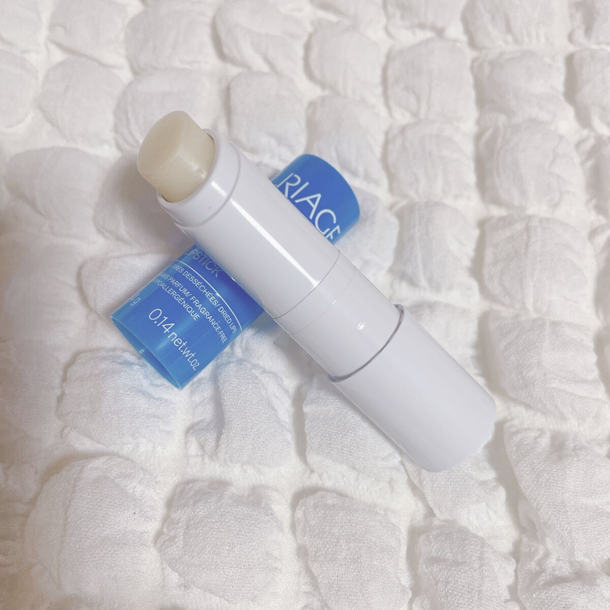 モイストリップ(無香料)/ユリアージュ/リップクリームを使ったクチコミ（2枚目）