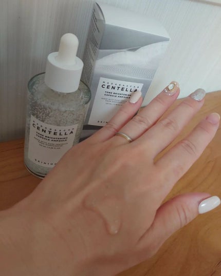 トーンブライトニング カプセルアンプル/SKIN1004/美容液を使ったクチコミ(4枚目)
