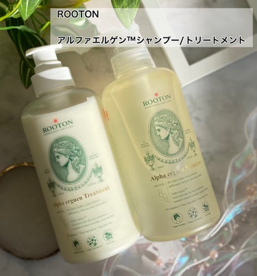 ROOTON アルファエルゲン™シャンプー/トリートメントのクチコミ「✼••┈┈••✼••┈┈••✼••┈┈••✼••┈┈••✼

　ROOTON

　　　アルファ.....」（2枚目）