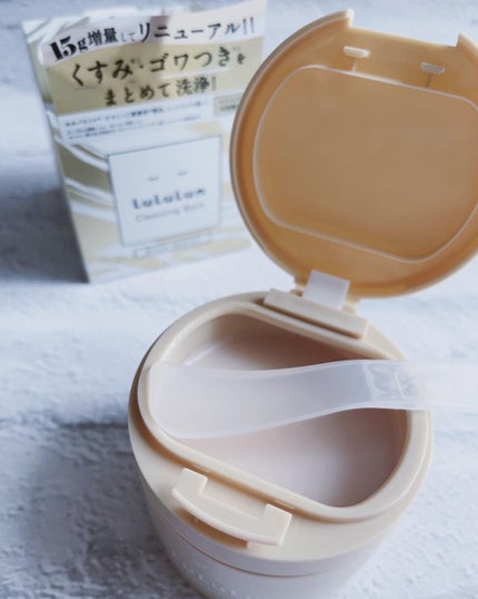 ルルルンクレンジング トーニングバーム HYDRATE WHITE/ルルルン/クレンジングバームを使ったクチコミ(5枚目)