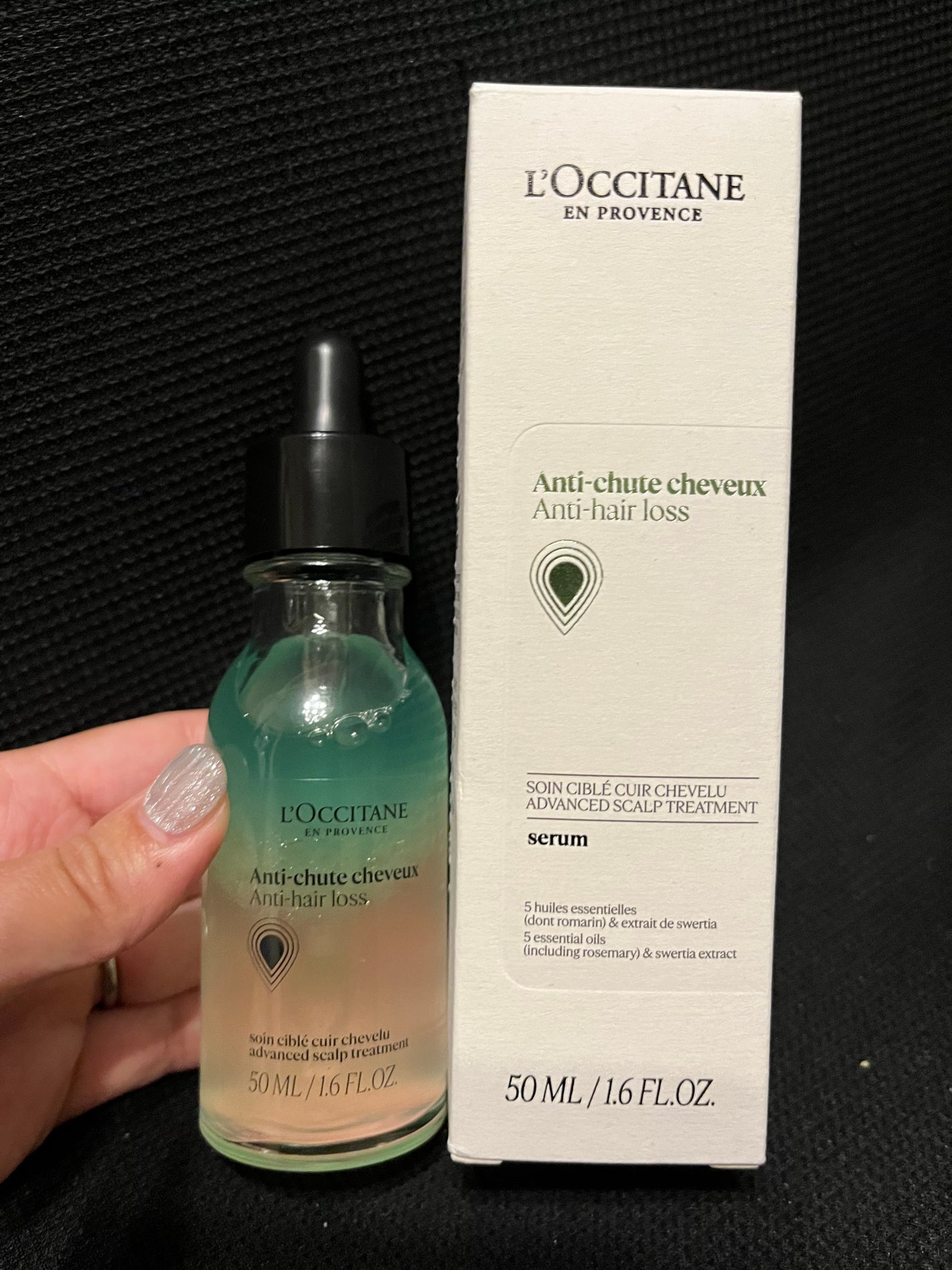 薬用 メディカル アンチヘアロスセラム/L'OCCITANE/頭皮ローションを使ったクチコミ(1枚目)