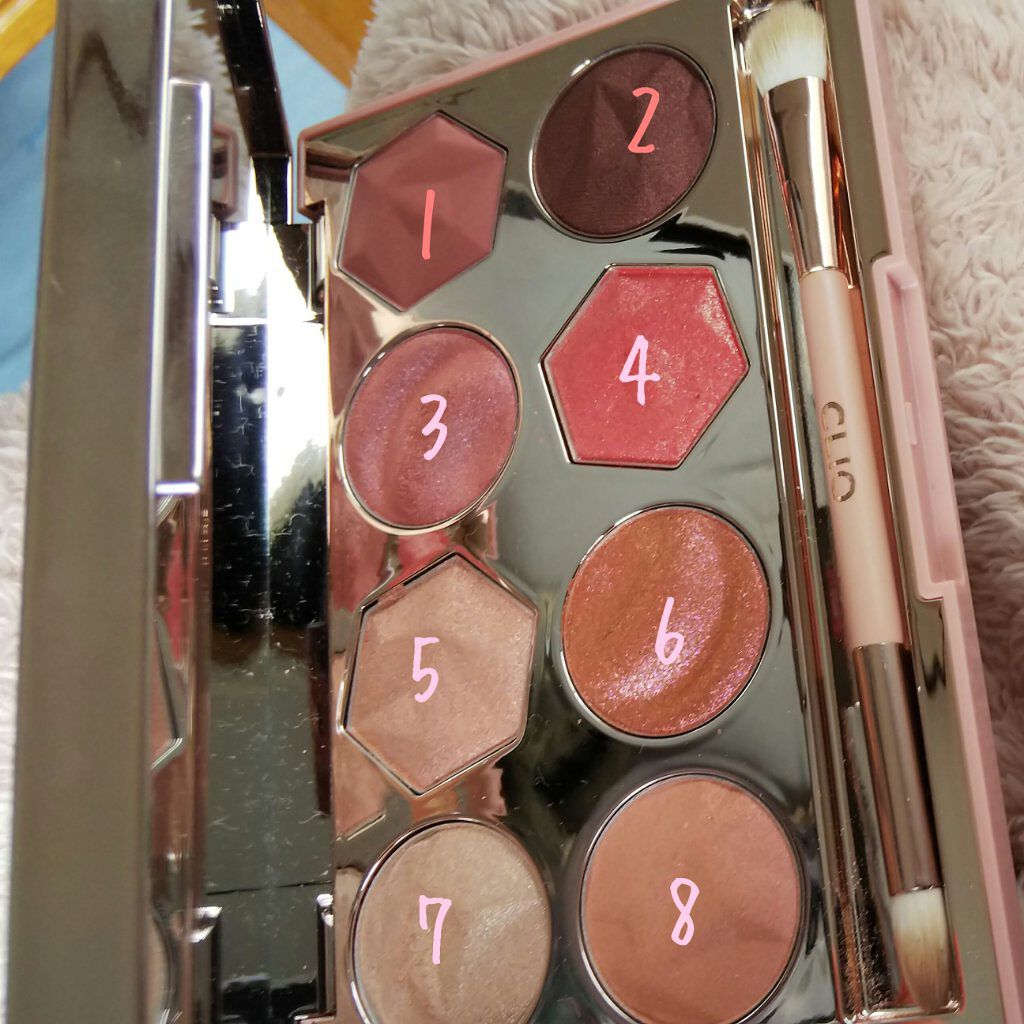 プリズム エアー アイ パレット/CLIO/アイシャドウパレットを使ったクチコミ(3枚目)