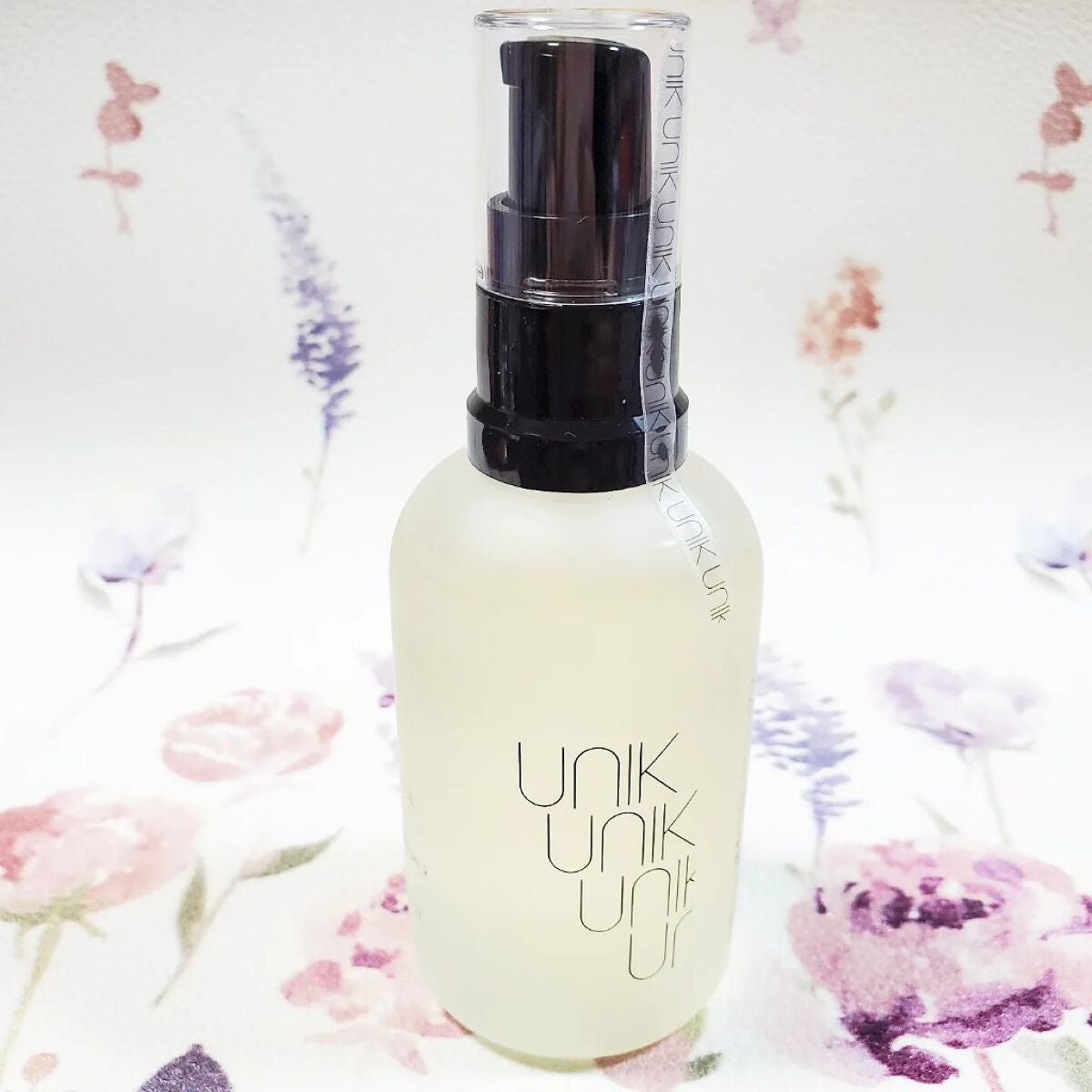 スタイリングナノシルクヘアオイル/UNIK/その他スタイリングを使ったクチコミ(1枚目)